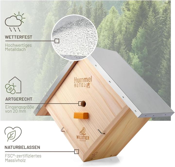 Produktbild Liebe Hummelhotel (Hummeln)