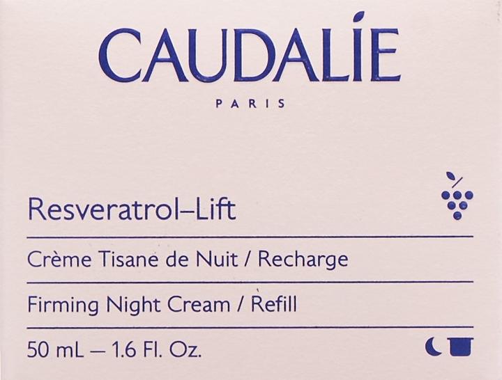 Valeurs nutritives et ingrédients Caudalie Resveratrol-Lift Recharge (50 ml, Crème de nuit)
