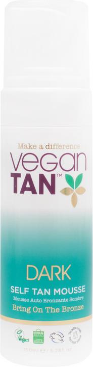 Actual product image Vegan Tan VeganTan Self Tan Mousse Dark (Self tanning serum, 150 ml)