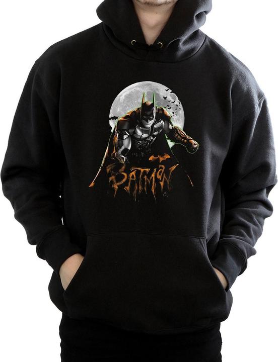 Immagine prodotto Batman Arkham Knight Halloween Moon Felpa con Cappuccio Uomo (M)