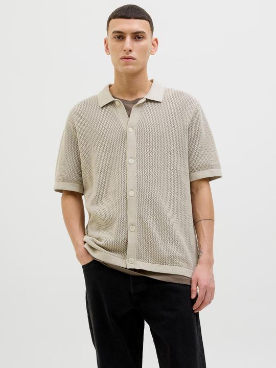 Actual product image Jack & Jones Jprblaarto Knit Polo Ss Ln (XXL)
