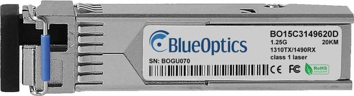 Actual product image BlueOptics Broadcom SFP-BXU34-20KM Compatible SFP BO15C3149620D