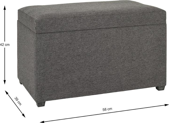 Image du produit HAKU Möbel Coffre-siège (80 cm)