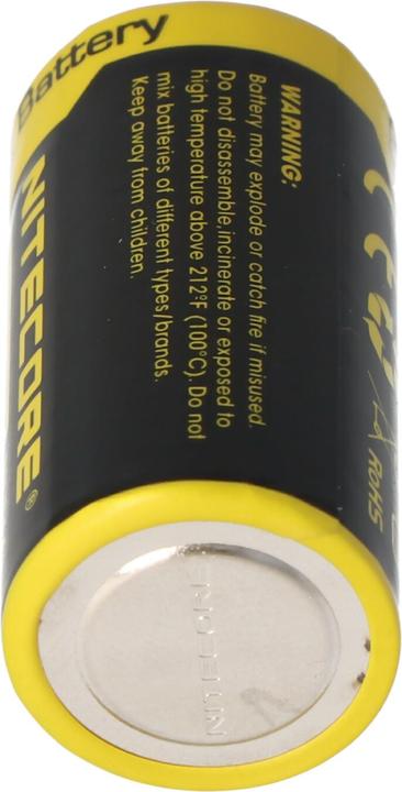 Produktbild Nitecore Akku 16340, CR123 geschützter auch für Zebralight