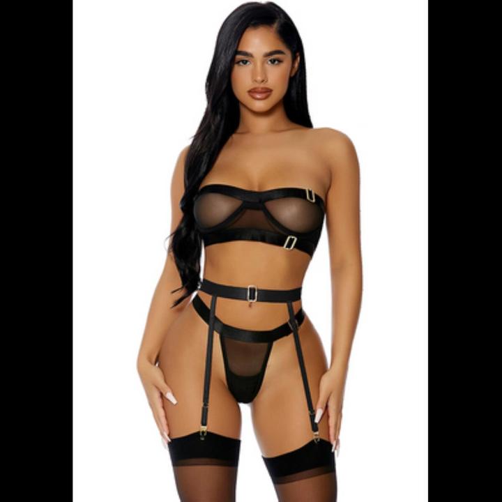 Produktbild Forplay Good As Gold Lingerie Set (L)