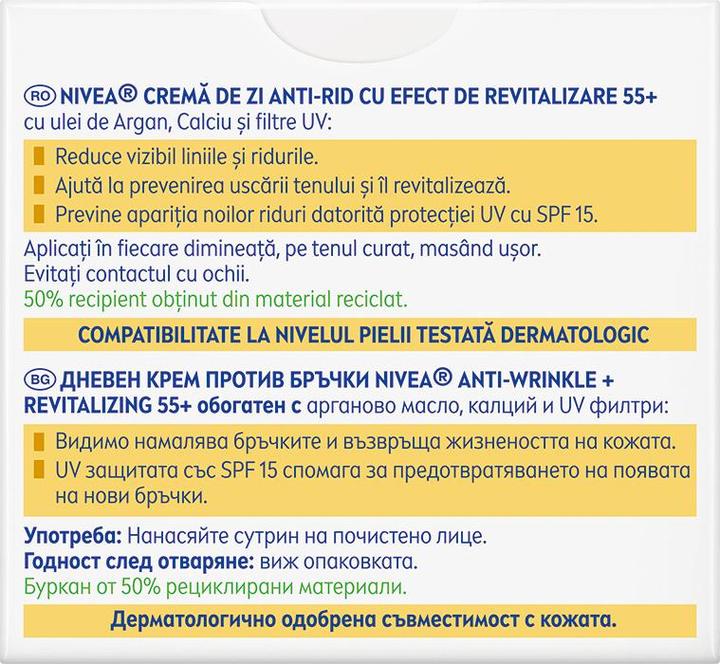 Produktbild NIVEA Anti-Falten Tag 55+ (50 ml, Tagescreme, SPF 15)