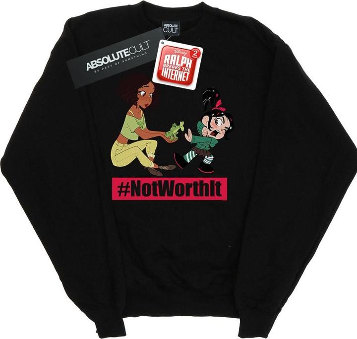 Produktbild Disney Wreck It Ralph Tiana And Vanellope Sweatshirt Mädchen (140, 146)