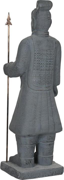 Immagine prodotto Esprit Decorative Figure Home Grey Golden Oriental Warrior 35 x 32 x 118 cm