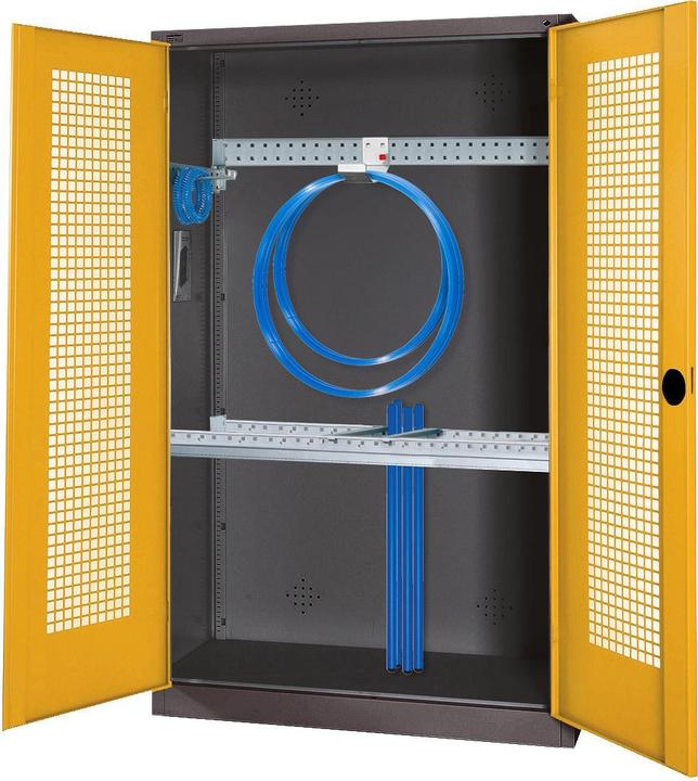 Image du produit C+P Armoire modulaire pour équipements sportifs avec équipement de base (hxlxp : 195x120x50 cm, avec