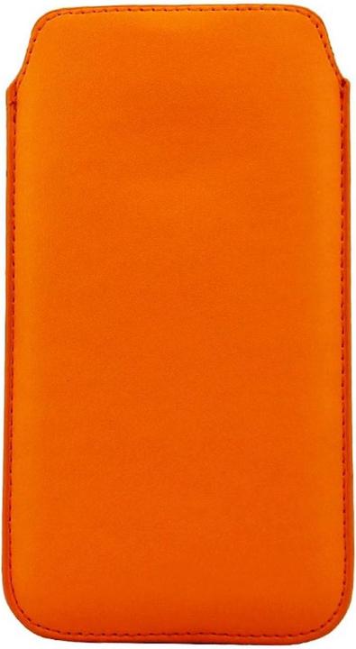 Actual product image König Design Mobile Phone Case Slide Cover Orange (Apple iPhone 6 Plus)