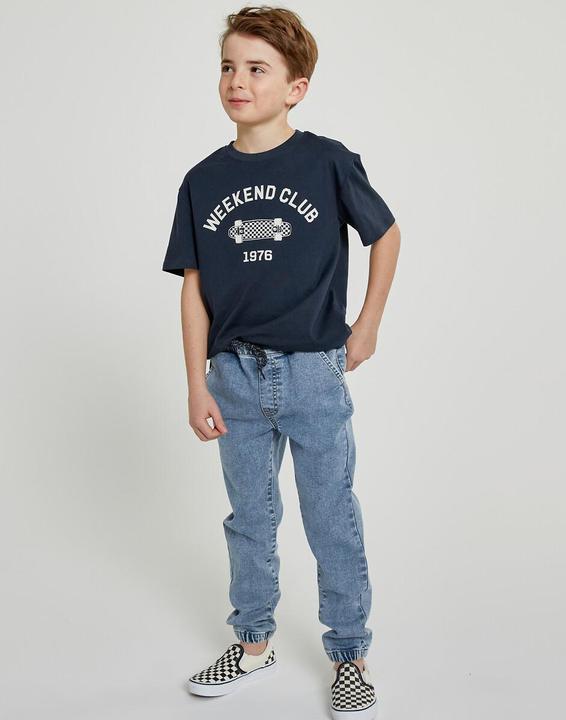 Produktbild La Redoute Collections T-Shirt mit rundem Ausschnitt und Aufdruck vorne (140)