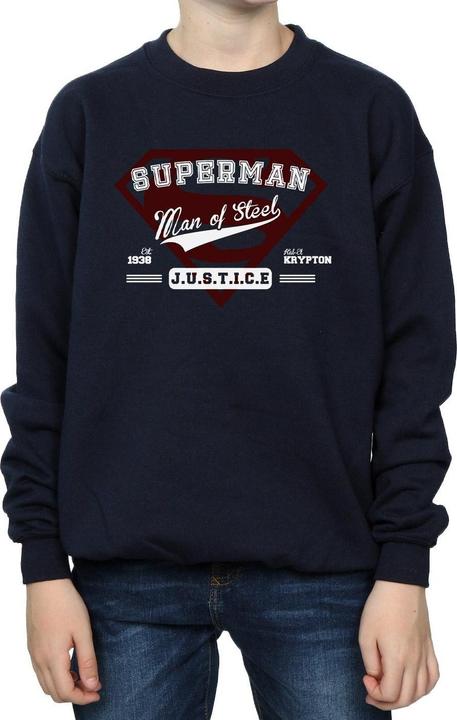 Superman Man Of Steel Sweatshirt Jungen
