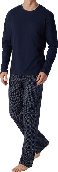 Immagine prodotto Schiesser pigiama lungo naturale 100% cotone | anche oversize (102)