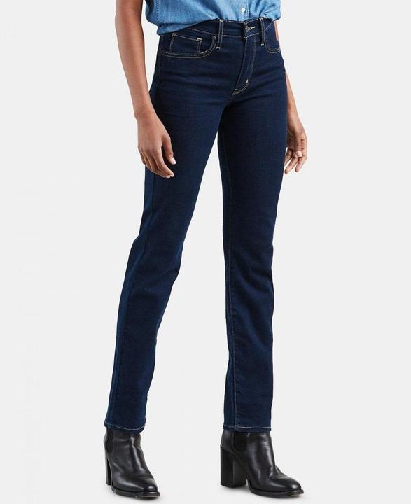 Actual product image Levis 724 Jeans High Rise Straight cast shadows (W32/L32)