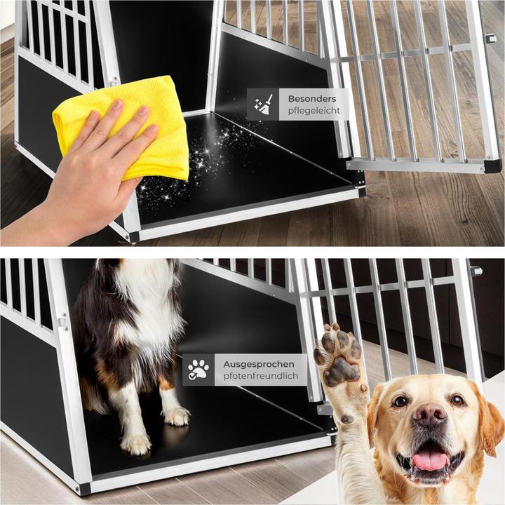Produktbild tectake Hundetransportbox (Hund, Sicherheitsverschluss)
