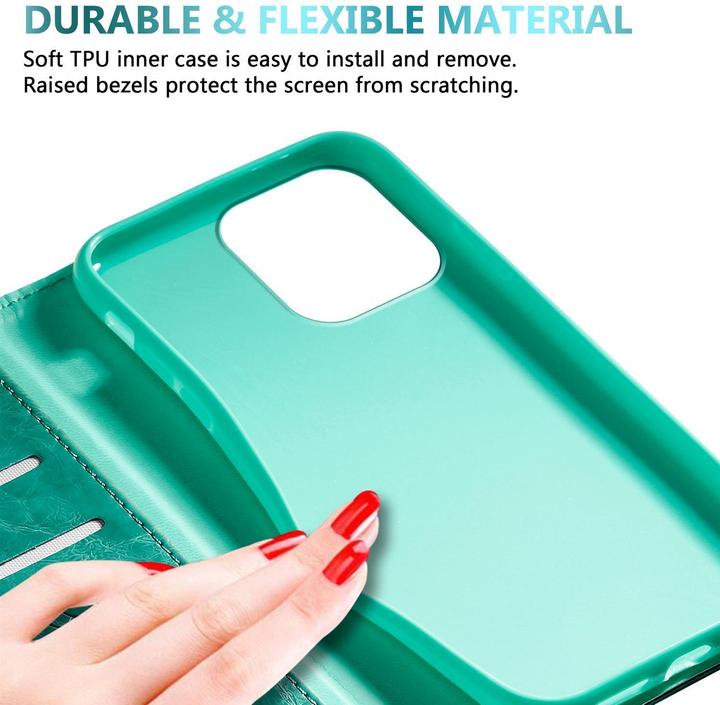 Image du produit Cadorabo Pochette Book avec ornements (Apple iPhone 13 Pro Max)