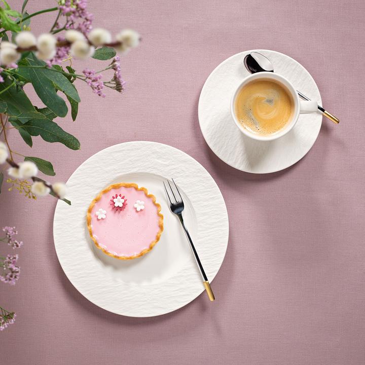 Actual product image Villeroy & Boch Frühstücksteller Manufacture Rock blanc (1 x, 22 cm)