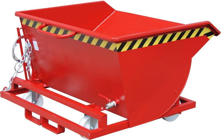 Immagine prodotto eurokraft pro Contenitore ribaltabile per trucioli, con ruote in poliammide (500 l)