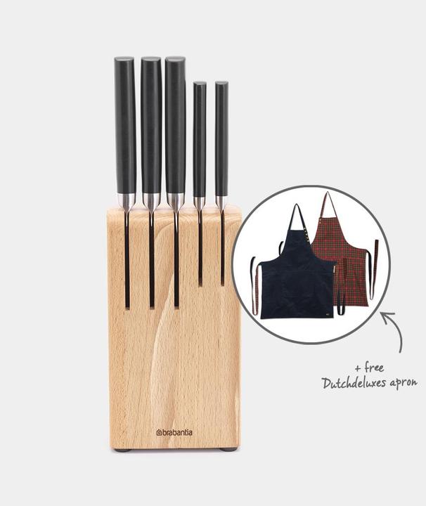 Actual product image Brabantia Knife block set with knife New Profile Line