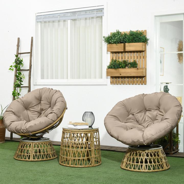 Actual product image Outsunny Garden furniture set