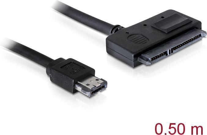 Produktbild Delock Kabel Power Over eSATA > SATA 22pin