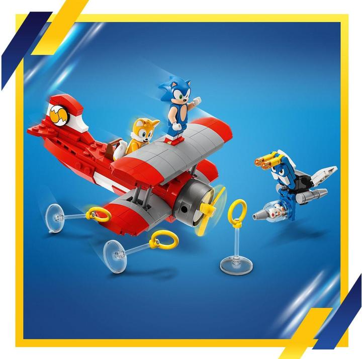 Immagine prodotto LEGO L'aereo tornado di Tails con officina (76991, LEGO Sonic)
