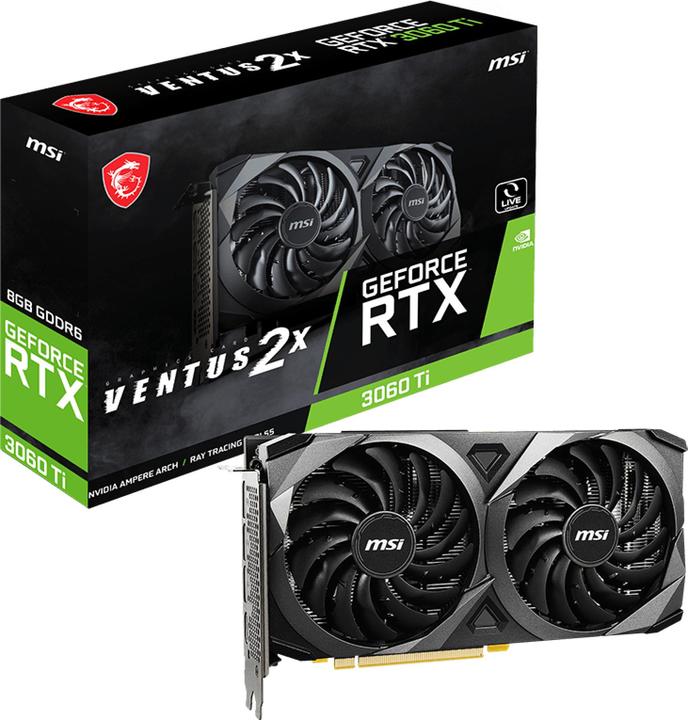 Produktbild MSI GeForce RTX 3060 Ti VENTUS 2X OC (8 GB)