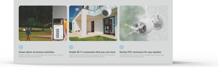Produktbild EZVIZ H3C 2MP (1920 x 1080 Pixels)