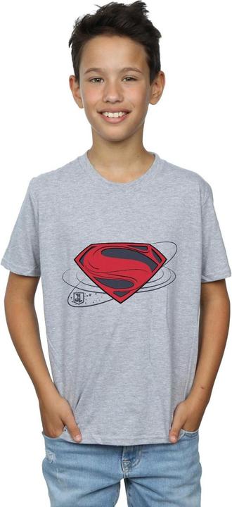 Image du produit - T-shirt JUSTICE LEAGUE MOVIE SUPERMAN LOGO - Garçon (140, 146)