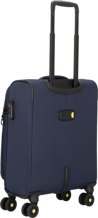 Produktbild D&N Travel Line 9704 4 Rollen Kabinentrolley S 55 cm mit Dehnfalte (38 l, Handgepäck (bis 50l))