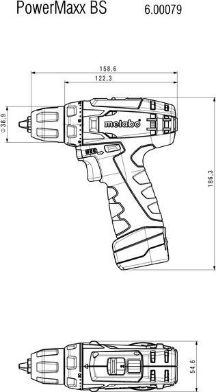 Image du produit Metabo PowerMaxx BS (Fonctionnement sur batterie)