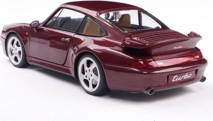 Actual product image Solido 1:18 Porsche 911 (993) Turbo 1997 silver
