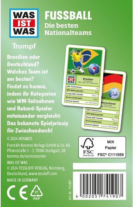 Produktbild Kosmos Fussball Nationalteams (Deutsch)