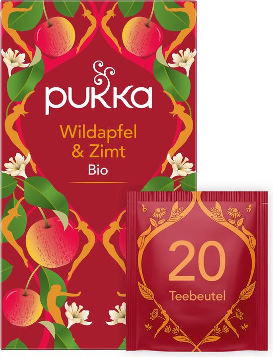 Immagine prodotto Pukka Tè alla cannella alla mela selvatica (40 g)