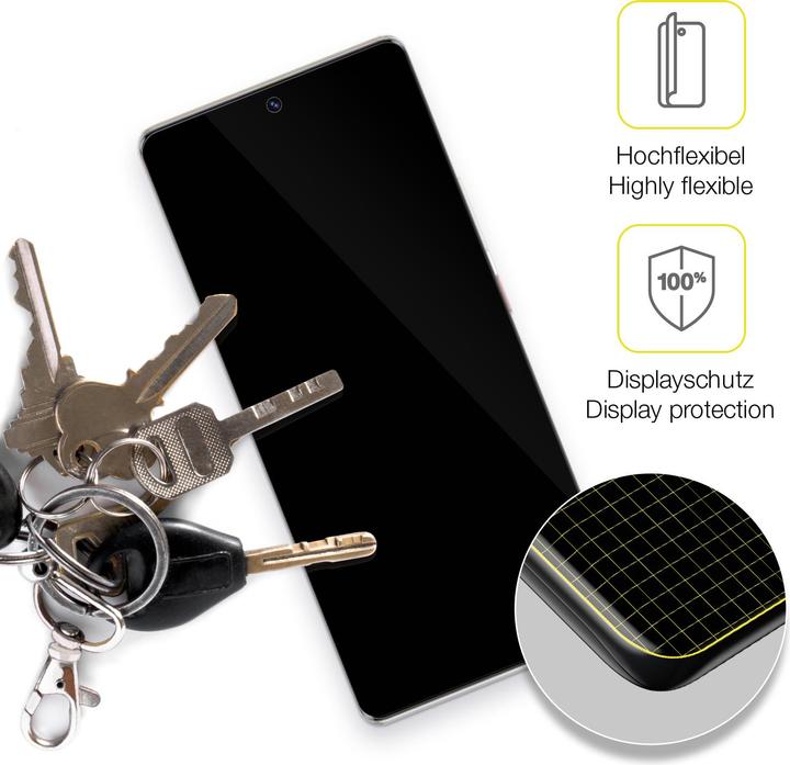 Produktbild Dipos Displayschutzfolie Full-Cover 3D (2 Stück, Realme Narzo 50 5G)