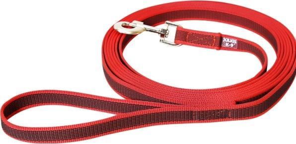 Julius-K9 Linea K9 C&G, rød/grå 20mm/5m m/håndt (Cane)