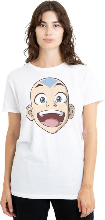 Actual product image Avatar: The Last Airbender Unisex Adult Aang Big Face T-Shirt (XXL)