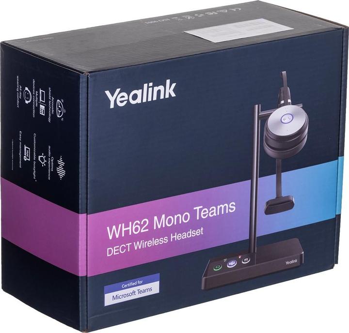 Image du produit Yealink WH62 Mono (Sans fil, USB-A)