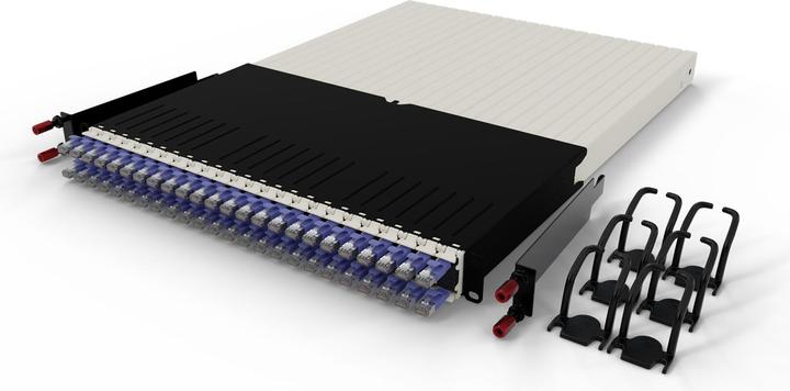 Actual product image PATCHBOX one / 30RU / Cat 6A, STP, 1.8 m, violet (STP, CAT6a, 1.80 m)