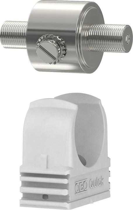 Actual product image OBO Bettermann DS-F W/W Protection device for high-frequency lines 130V 5093272