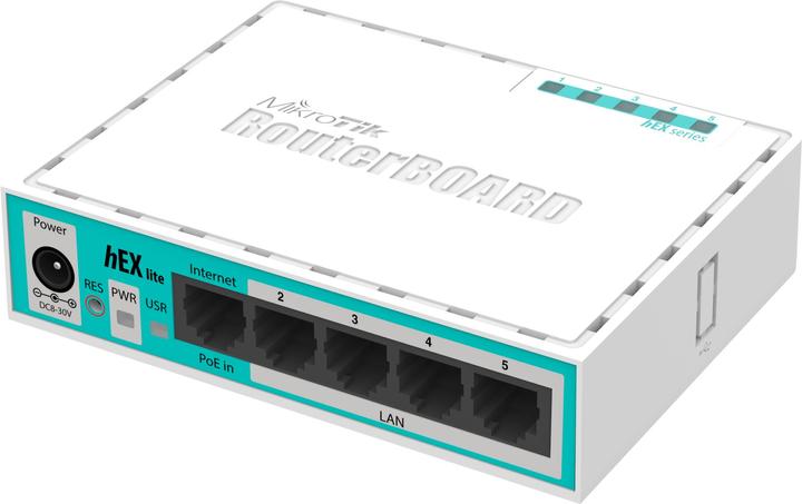 Actual product image MikroTik RouterBOARD hEX lite