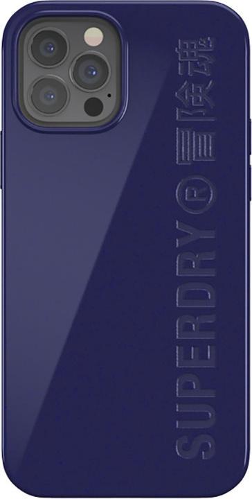 Immagine prodotto Superdry Snap iPhone 12/12 Pro Compostab le blu scuro (Realme 12 Pro+, Apple iPhone 12)