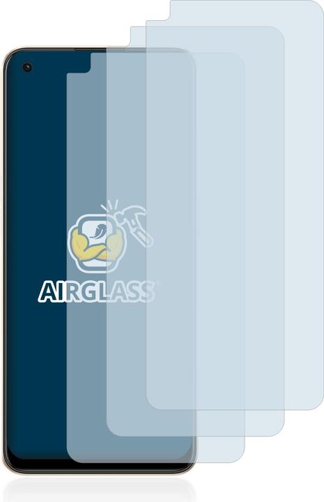 Produktbild BROTECT AirGlass Panzerglasfolie (3 Stück, Oppo Reno 8)