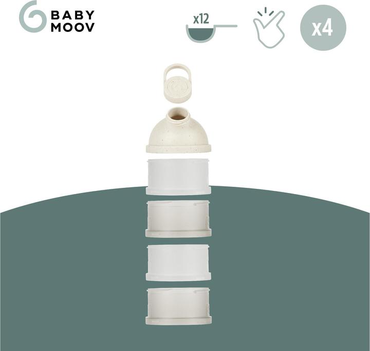 Actual product image Babymoov Babydose milk powder dispenser pot