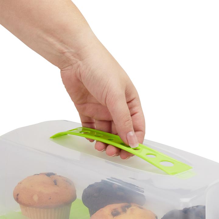 Actual product image Relaxdays Rectangular Cake Carrier