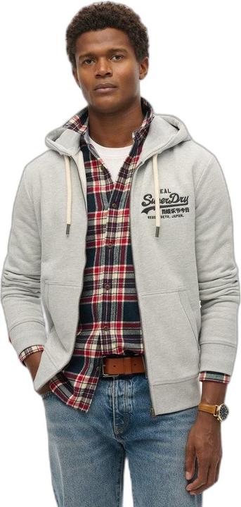 Produktbild Superdry Kapuzenjacke mit gesticktem Vintage Logo (S)