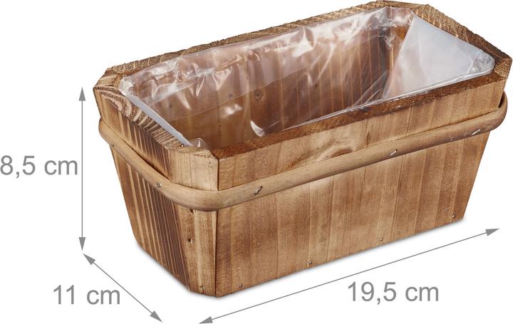 Actual product image Relaxdays Flower box (19.50 cm)