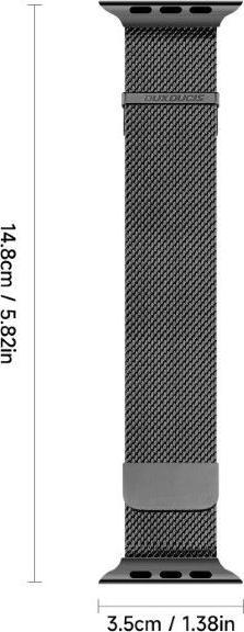 Immagine prodotto Dux Ducis Milanese Pro Armband (45 mm, 44 mm, 42 mm, 49 mm, Acciaio inossidabile)