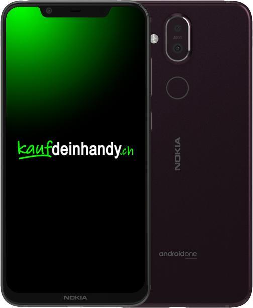 Produktbild Kaufdeinhandy.ch Nokia 8.1 (64 GB, Blau, A / Wie neu)