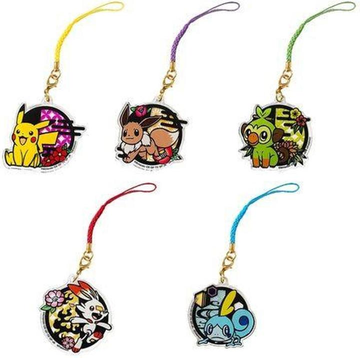 Pokémon Kirie Series Acrylic Keychain A (1 Random)